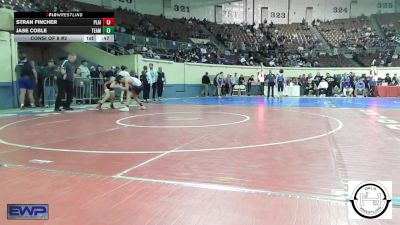 110 lbs Consi Of 8 #2 - Stran Fincher, Plainview JH vs Jase Coble, Team Choctaw