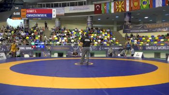 125kg Semifinal: Nick Gwiazdowski, USA vs Sumit Sumit, India