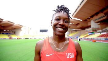 Teahna Daniels Doesn't Want You To Count Her Out In The Monaco 200m