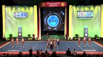 Flames Cheerleading - Rivals (Canada) [2019 L5 International Open Large Coed Semis] 2019 The Cheerleading Worlds