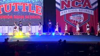 Tuttle Middle School [2020 Game Day Cheer - Junior High/Middle School] 2020 NCA High School Nationals
