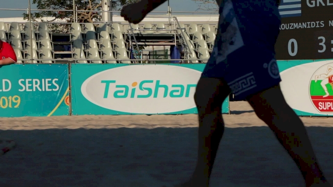 70 kg, Beach Wrestling, Bronze Medal Match, Reece Humphrey, USA vs Niko Arouzmanidis, GRE