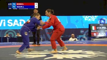Rosini E. (ITA) vs Mazur A. (POL) 64kg