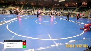 95 lbs 3rd Place - Jamiel Castleberry, Proviso Township Gladiators vs Jarreau Walker, ARSENAL