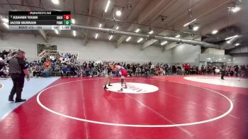 150 lbs Champ. Round 1 - Jacob Murrain, Pueblo West vs Xzavier Tixier, Cherry Creek