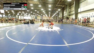 145 lbs Rr Rnd 2 - Branagan Egger, Gritty Grapplers vs Zach Hill, Camp Reynolds