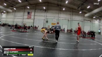 175 lbs Cons. Round 2 - Joseph Meade, Hawkeye vs Bryan Clafferty, Red Lion