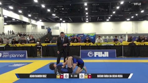 NATAN FARIA DA SILVA ROSA vs ADAN RAMON RUIZ 2025 World IBJJF Jiu-Jitsu No-Gi Championship