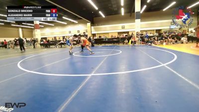 120 lbs Consi Of 8 #2 - Gonzalo Briceno, Paradigm Wrestling vs Alejandro Marin, Franklin High School Wrestling