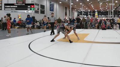 128 lbs Rr Rnd 2 - Tyden Shuman, Steller Trained Bossk - HSC vs Andrew Poh, VHW Blue - HSC