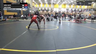 157 lbs 4th Place Match - Jireh Gaye, Iowa vs Jake Dunn, Iowa