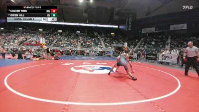 3A-157 lbs Cons. Round 1 - Owen Hill, Lovell vs Colter Tims, Mountain View