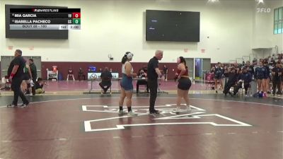 180 lbs Cons. Semi - Mia Garcia, Victor Valley College vs Isabella Pacheco, Cerritos College