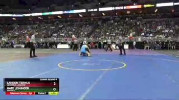 Champ. Round 1 - Landon Ternus, Columbus Lakeview vs Nate Leininger, Waverly