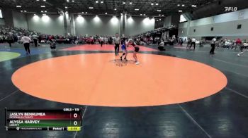 115 lbs Cons. Round 2 - Jaslyn Benhumea, McDonald County vs Alyssa Harvey, Liberty