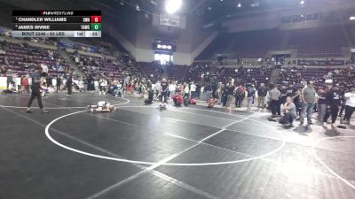 63 lbs 3rd Place Match - Chandler Williams, Sanderson Wrestling Academy vs James Irvine, Team Aggression Wrestling Club