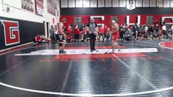 285 lbs Placement - Olivert Sanchez, Homedale vs Caleb Carpenter, Buhl High School