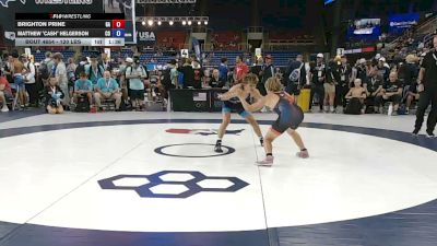 120 lbs Cons. Sub-rd Of 64 - Brighton Prine, Georgia vs Matthew "Cash" Helgerson, Colorado