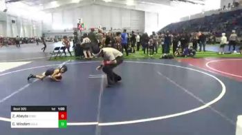 46 lbs Consi Of 8 #2 - Hudson Wright, Punisher Wrestling Company vs Urijah Contreras, Elite Force