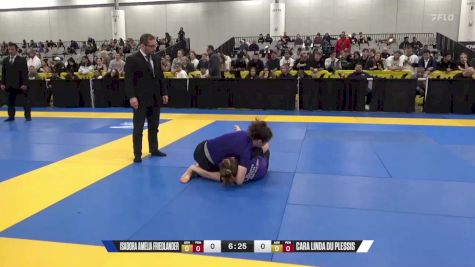 Cara Linda Du Plessis vs Isadora Amelia Friedlander 2024 World IBJJF Jiu-Jitsu No-Gi Championship