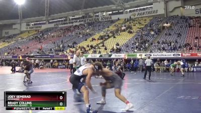 149 lbs Placement Matches (16 Team) - Joey Semerad, McKendree vs Brady Collins, Nebraska-Kearney