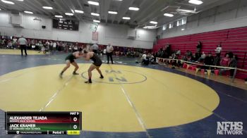 159 lbs Cons. Round 3 - Alexander Tejada, Novato High School vs Jack Kramer, St Bernard High School