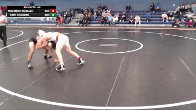 157 lbs Cons. Semi - Maverick Mueller, Mary vs Tate Condezo, Southwest Minnesota State