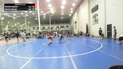 115 lbs Rr Rnd 4 - Mason Ramsay, La Salle College - HSAm vs Bryce Deaver, Penn Manor - HSAm