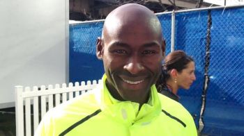 Bernard Lagat after first half marathon, ready to Golf and Rest for One Week