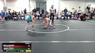 85 lbs Round 4 (6 Team) - Bella Rogers, Mat Assassins vs Serra Akyali, Finger Lakes Elite