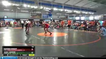160 lbs Round 3 (6 Team) - Kody Sigmon, Assassins WC - Black vs Kayden Knight, Next Generation Frisco Bombers