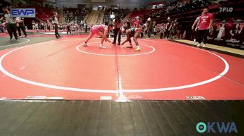 126 lbs Quarterfinal - Ki'Morah Cathey, HURRICANE WRESTLING ACADEMY vs Emmry Vaught, Dark Cloud Wrestling Club