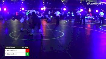 130 lbs Quarterfinal - Camille Fournier, Whitted Trained vs Trinity Diamond, Woodland Park Jr. Wrestling Cl