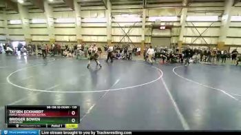 135 lbs Cons. Round 4 - Taysen Eckhardt, Maple Mountain High School vs Bridger Bowen, Stansbury