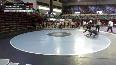 215 lbs Round Of 16 - Michael Hellan, Marlboro County vs Jayden Jones-Wertz, Powdersville