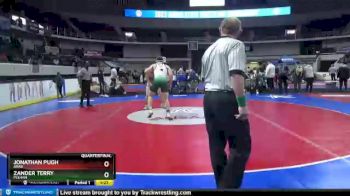 5 lbs Quarterfinal - Zander Terry, Pelham vs Jonathan Pugh, Arab