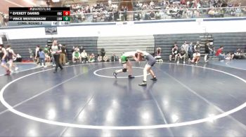 132 lbs Cons. Round 3 - Vince Westenskow, Lil Mavs Wrestling vs Everett Dakins, Hawk Wrestling Club