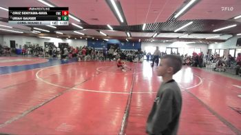 80 lbs Cons. Round 3 - Cruz Sekiyama-Nava, Capital Wrestling Club vs Uriah Gauger, TW Wrestling