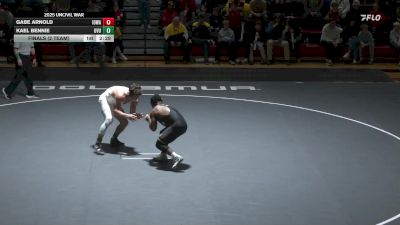 197 lbs Finals (2 Team) - Gabe Arnold, Iowa vs Kael Bennie, Utah Valley