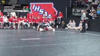 215 lbs Quarterfinal - Kade Krause, Dowling Catholic vs Connor Stolpe, Dallas Center-Grimes