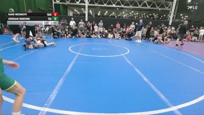 52 lbs Round 5 (6 Team) - Kaid McMath, Team Barracuda vs Jordan Simone, PA Alliance