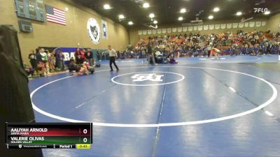 145 lbs Cons. Semi - Valerie Olivas, Golden Valley vs Aaliyah Arnold, Santa Maria