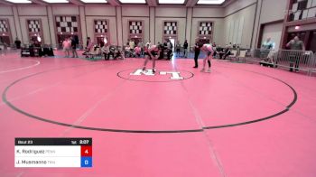 70 kg Semifinal - Kelvin Rodriguez, Pennsylvania vs Justin Musmanno, Triumph Wrestling