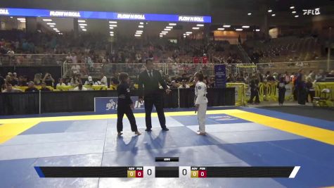 Steven-Michael Sawyer Silveria-S vs Aiden John Aschauer 2025 Pan Kids Jiu-Jitsu IBJJF Championship