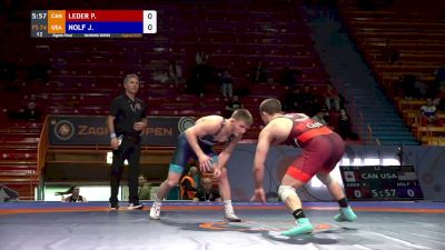 74kg - Jason Nolf, USA vs Patrik Leder, CAN
