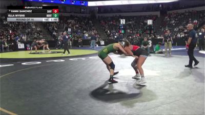 140 lbs Round Of 16 - Yanni Sanchez, Santa Ana (SS) vs Ella Myers, Monterey (CC)