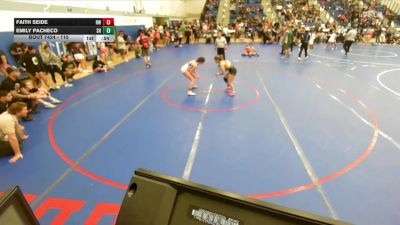 115 lbs Cons. Round 5 - Emily Pacheco, Sunny Hills vs Faith Seide, Reign WC