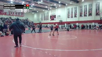141 lbs Prelim - Braxton Smith, Eastern Oregon University (OR) vs Santino Alvaro, Southern Oregon