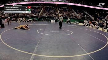 1A 132 lbs 1st Place Match - Stephen Ribustello, Tarboro High School vs Loxston Hooper, Robbinsville High School