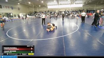 126 lbs 1st Place Match - Mason Russell, Ascend Wrestling Academy vs Chase Boozer, Sons Of Atlas